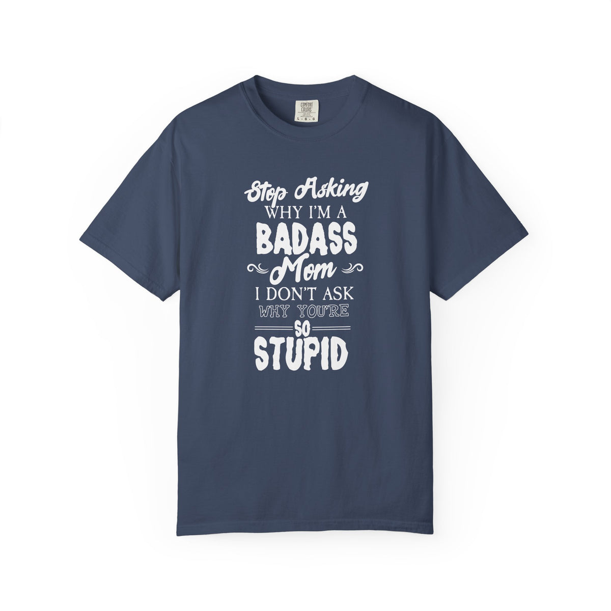 Mom T-shirt Mother's Day Mama Tee Unisex Comfort Colors Garment-Dyed Cotton h39