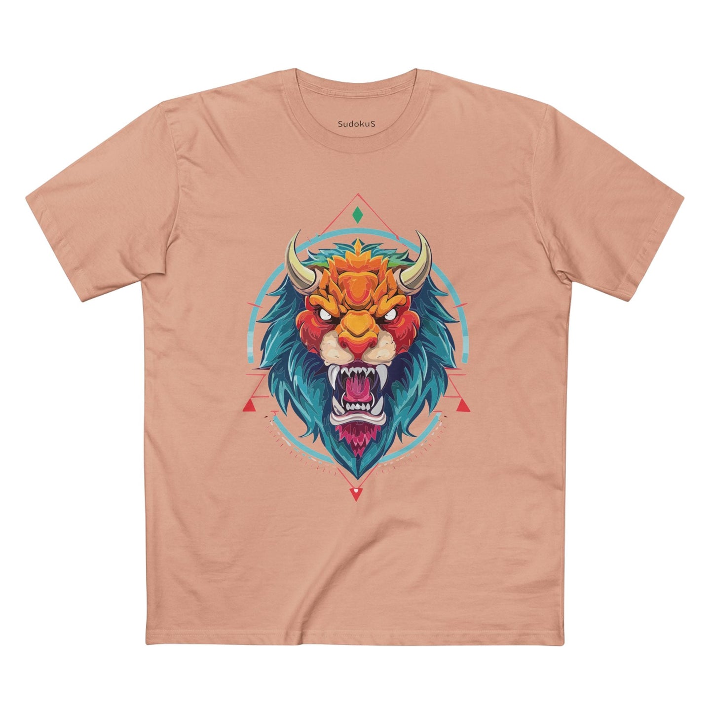 Cartoon Monsters Graphic Unisex 100 Cotton Staple Tee 19