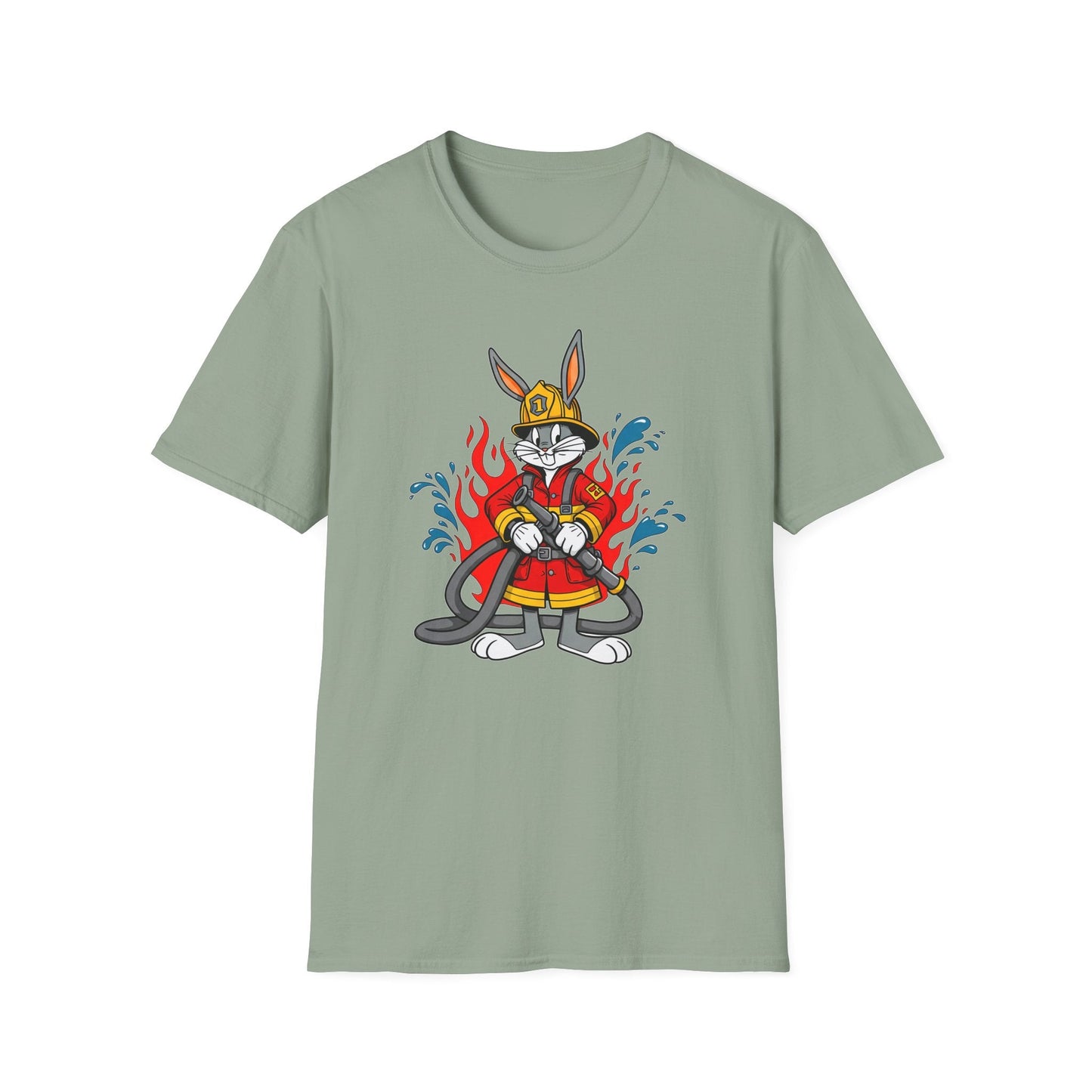 Bugs Bunny T Shirt Unisex Cartoon Tee Softstyle 64000 Cotton Graphic Tee For Fans