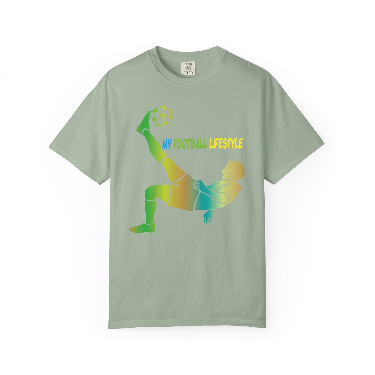Sports Graphic Unisex T-Shirt Garment Dyed Cotton Relaxed Fit Comfort Colors 12
