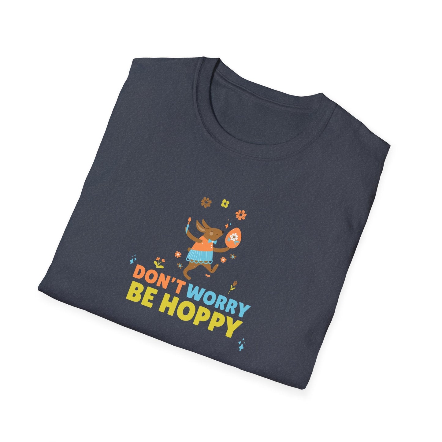 Easter Day T Shirt With Signature Art Design Unisex Softstyle Tee 64000 By Gildan