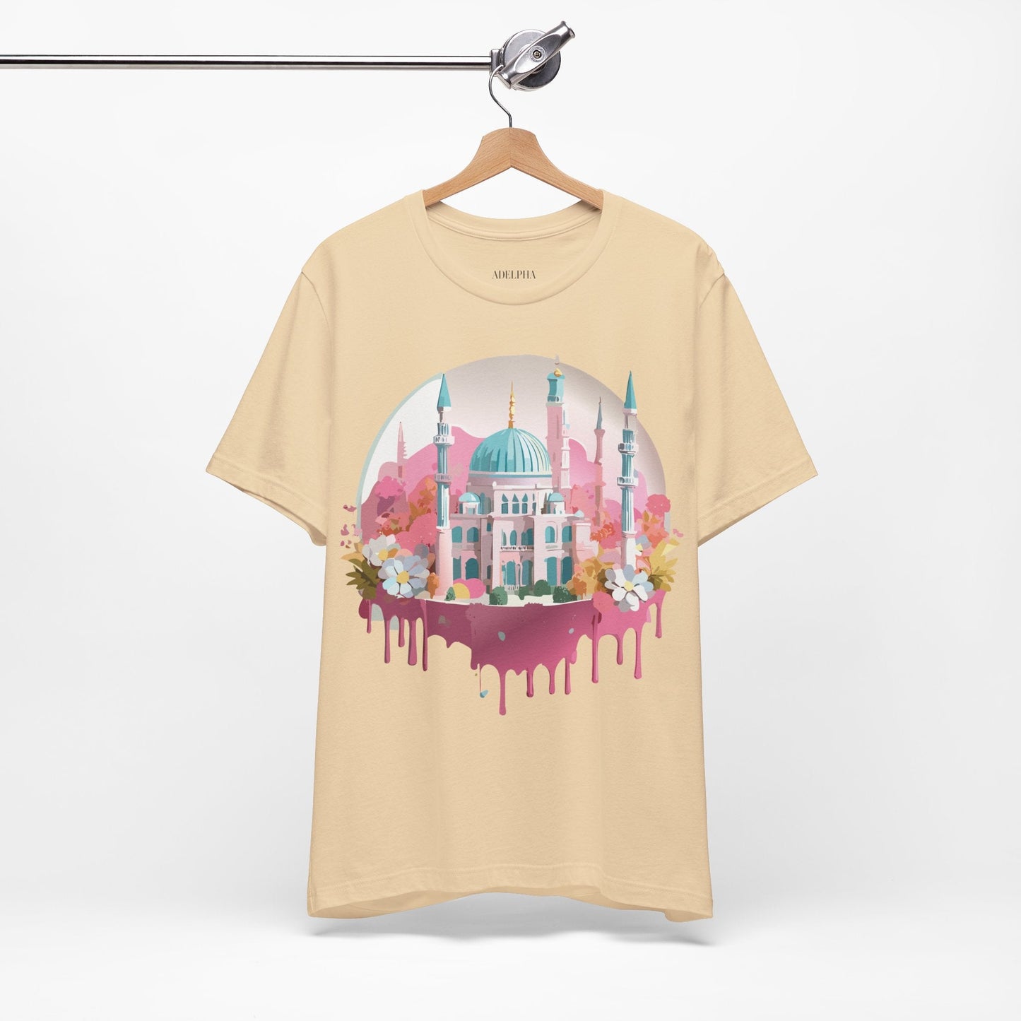 Istanbul Tourist Shirt Unisex Short Sleeve Graphic Tee Vintage Inspired Art Adelpha