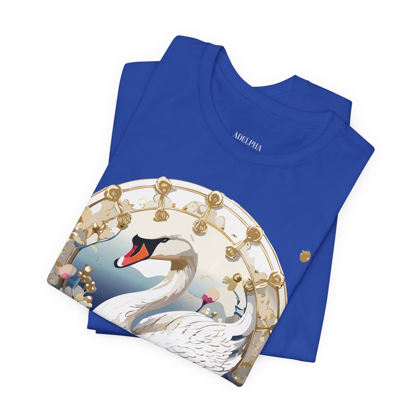 Medallion Graphic Unisex 100 Cotton Vintage Animal Medal Artwork Tee 44