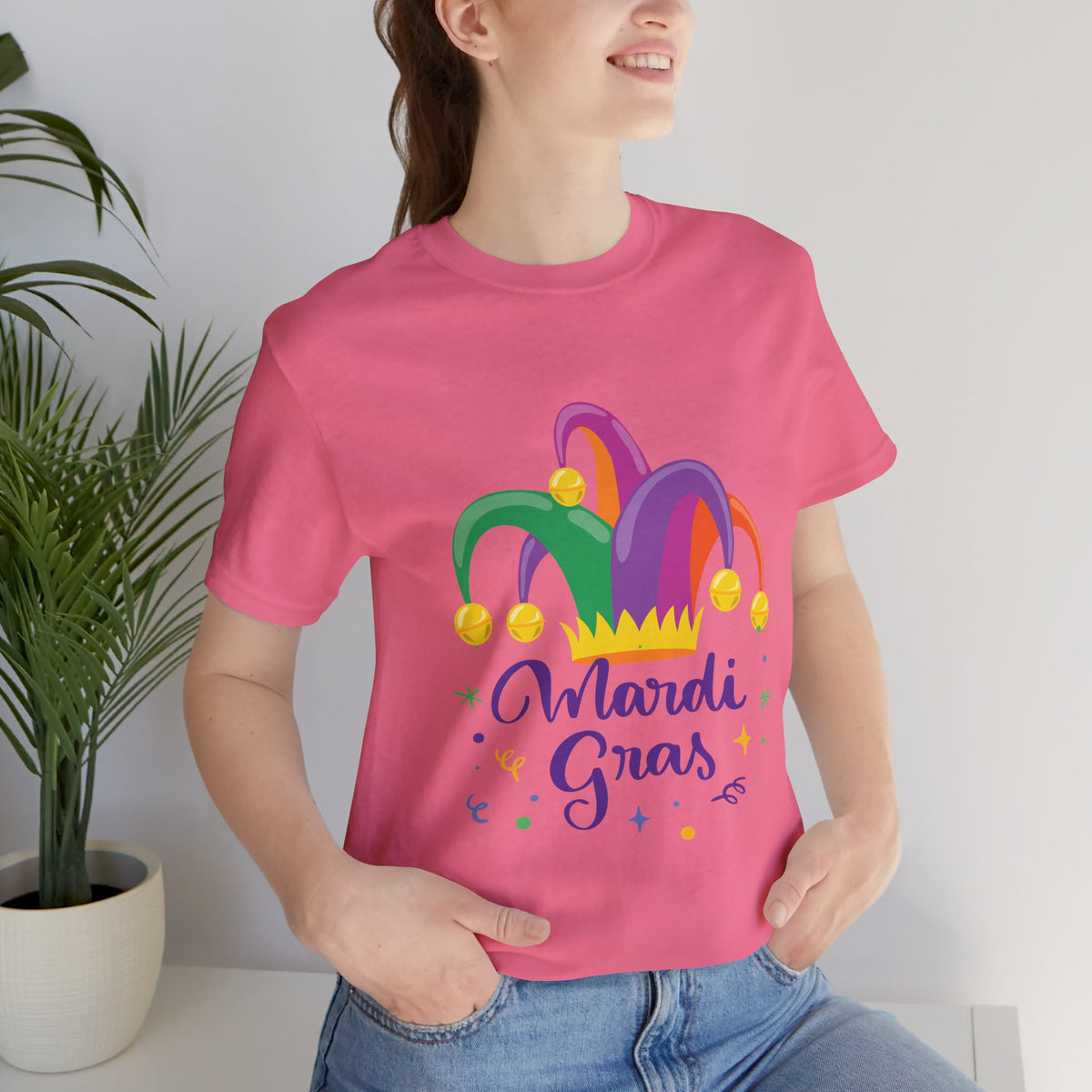 Camiseta unisex de algodón para carnaval