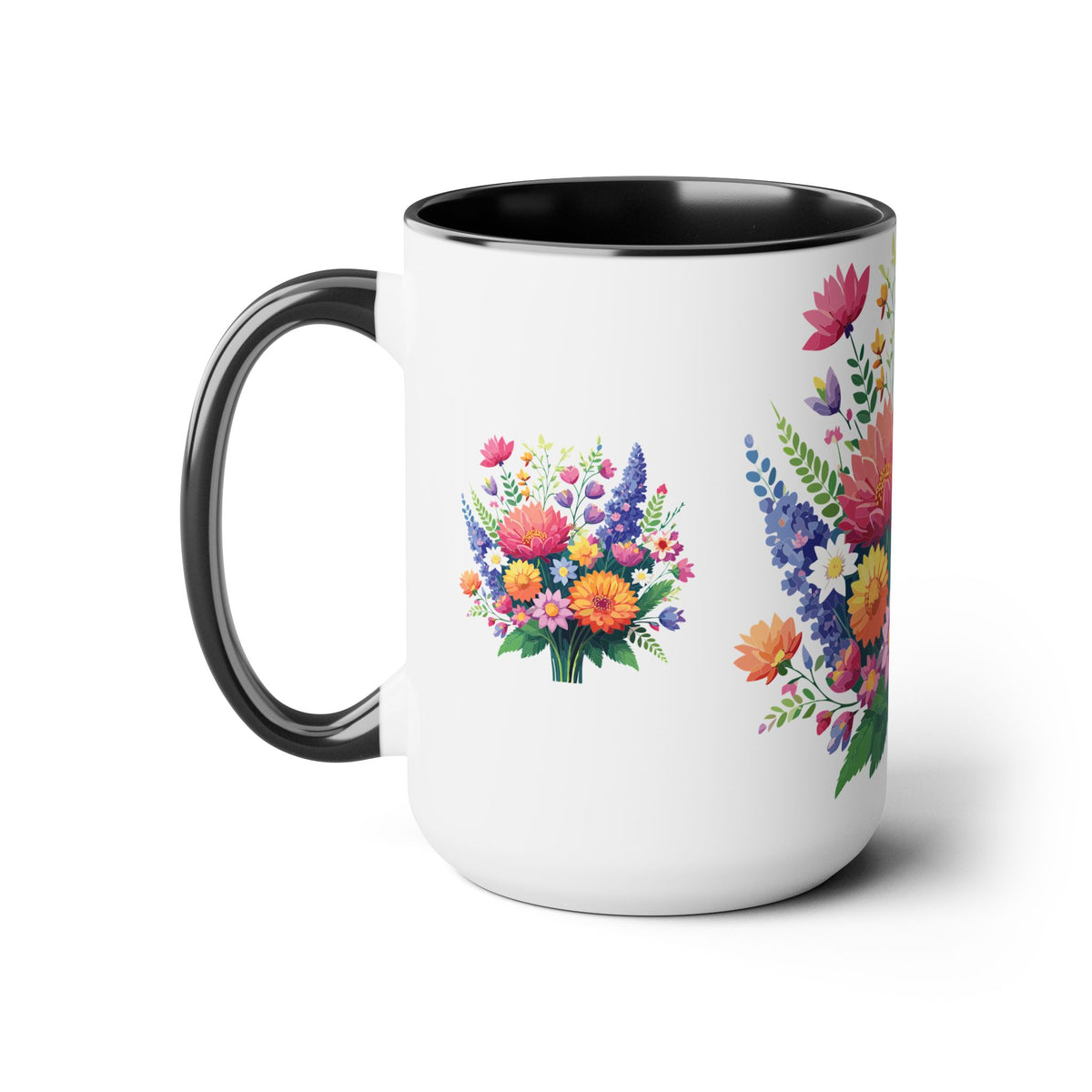 Floral Mug, Floral Cup