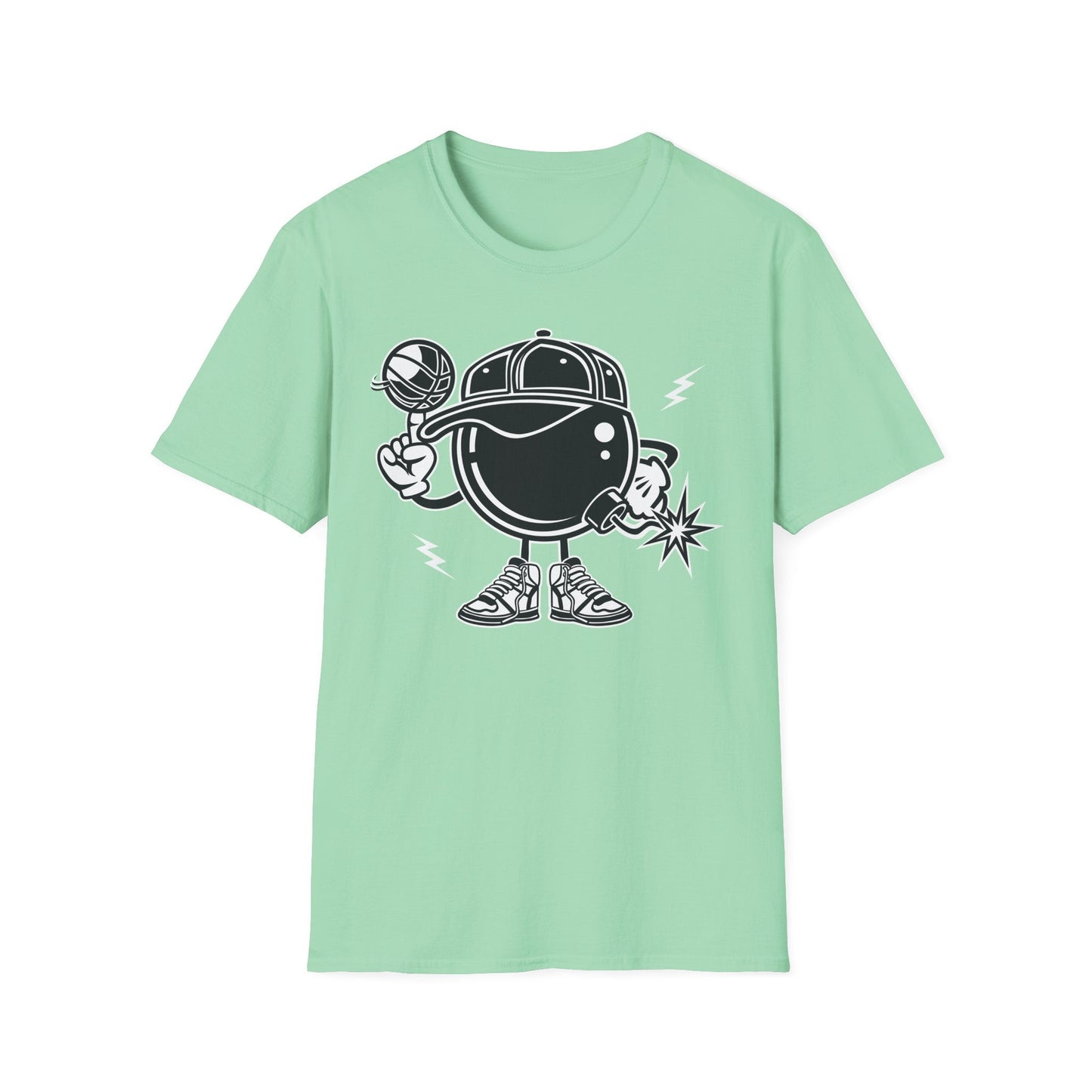 Cartoon Animation T Shirt Unisex Funny Tee Gildan Softstyle 100 Percent Cotton Comfort