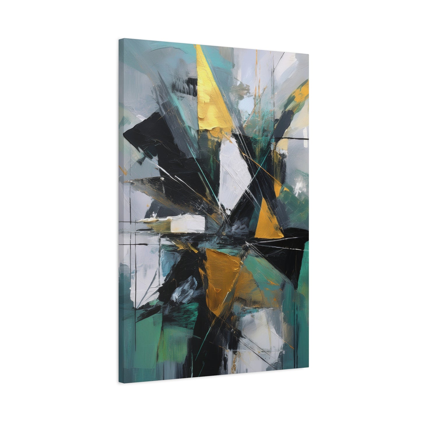 Abstract Oil Painting Print Canvas 20x24,20x30,24x30 24x32,24x36,30x40 32x48,36x48,40x60 Pine-Wood Inner Frame ABS-208
