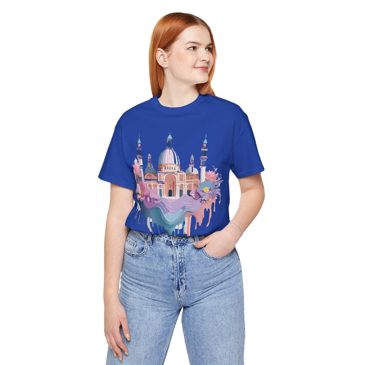Venice Tourist Shirt Graphic Tee Unisex Jersey Short Sleeve Casual Wear Adelpha Artwork