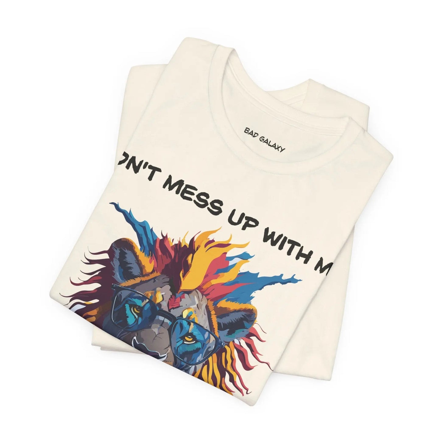 Animal T Shirt From Bad Galaxy Made To Order 100 Percent Cotton Eco Friendly Ink Free Shipping