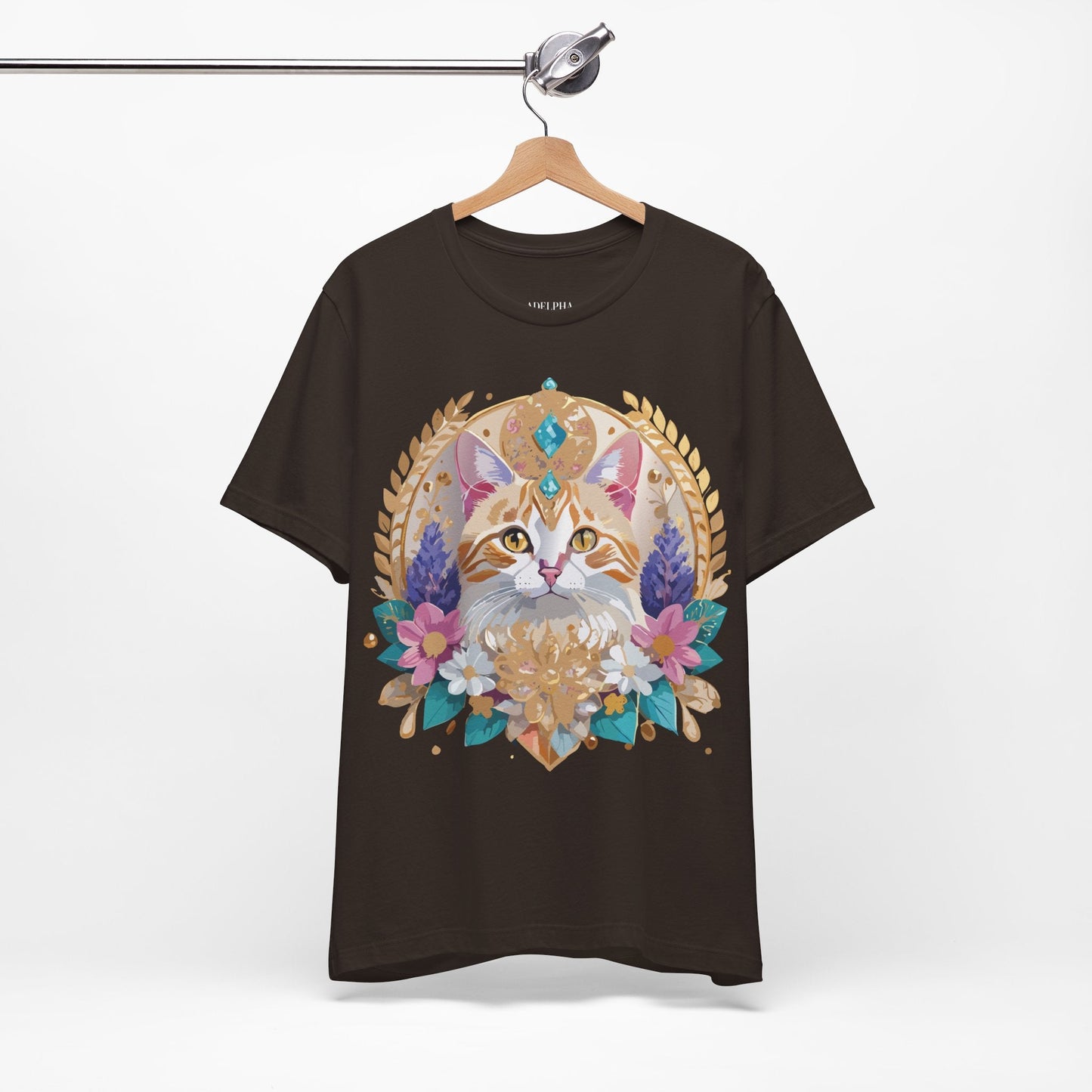 Medallion Graphic Unisex 100 Cotton Vintage Animal Medal Artwork Tee 10