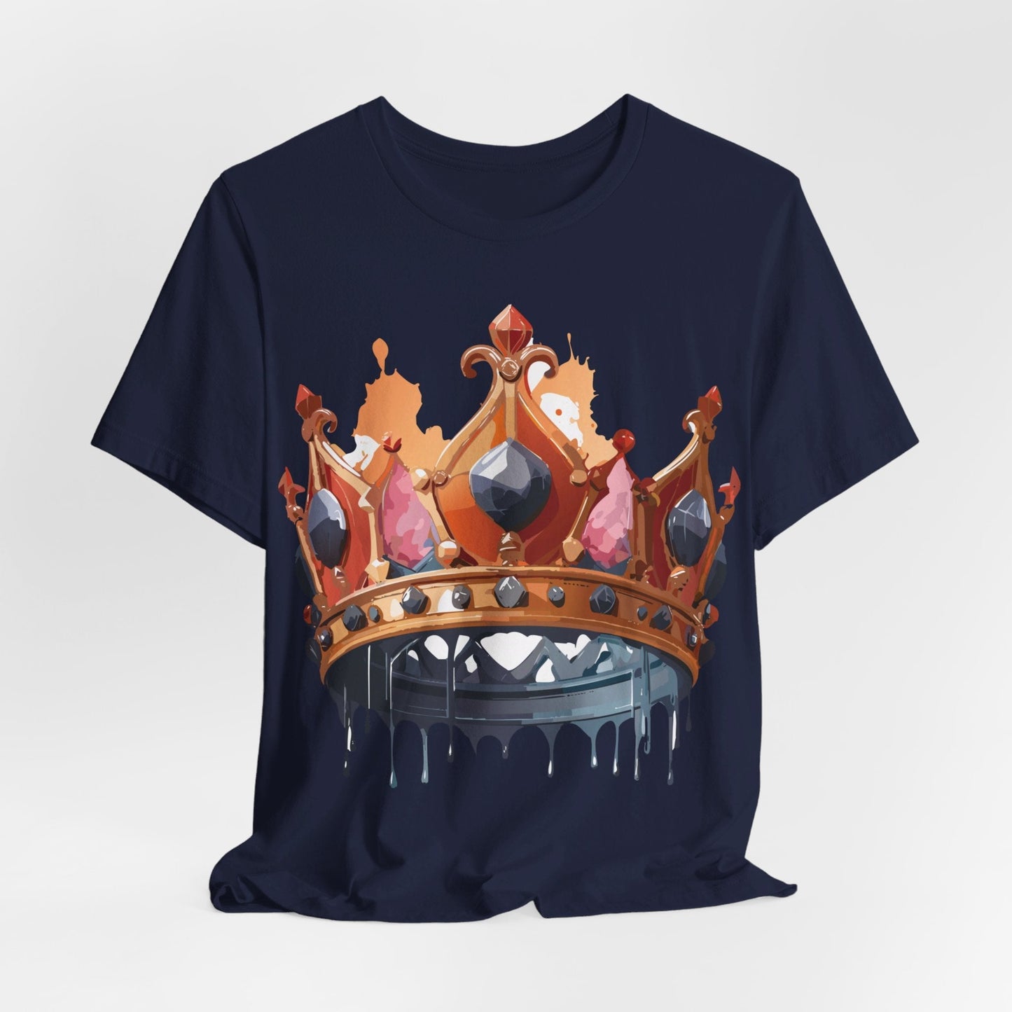 Adelpha Crown Graphic Tee Unisex Jersey Short Sleeve Art Design Vintage Inspired Shirt