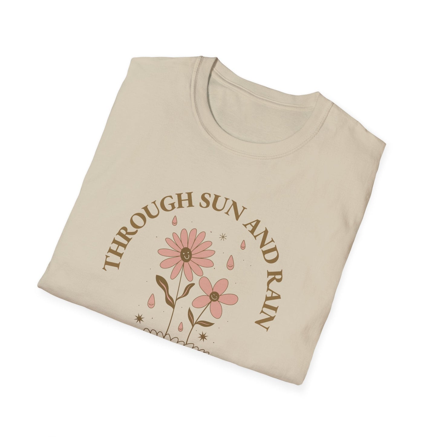 Positive Slogan T Shirt For Everyday Motivation Unisex Tee With Positive Words And Good Quotes Gildan Softstyle 64000