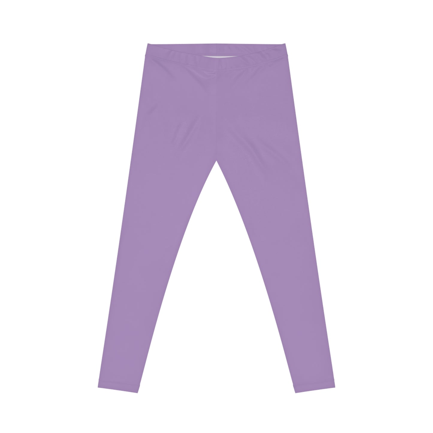 Furry Orchid Color Women's Poly-Span Casual Leggings XS-2XL