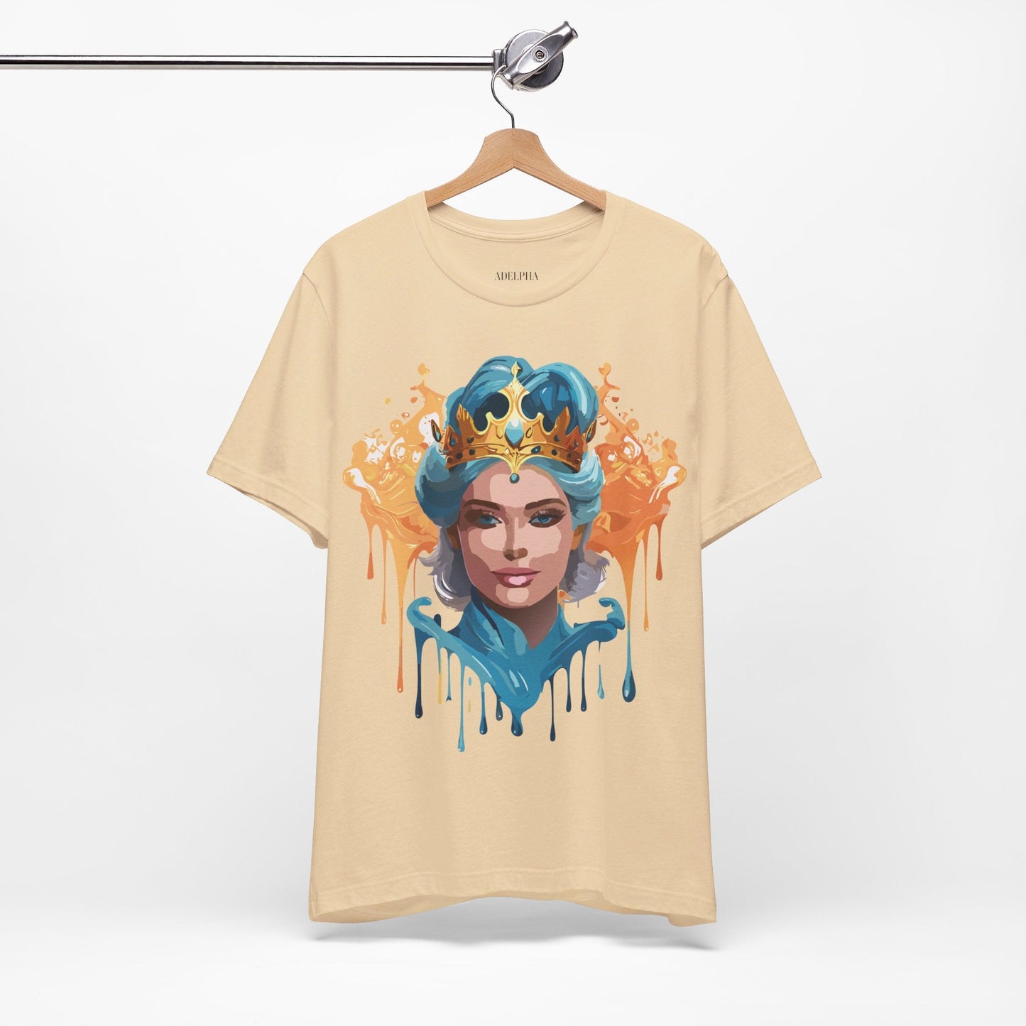 Queen Woman Portrait Graphic Unisex 100 Cotton Vintage Artwork Tee 17