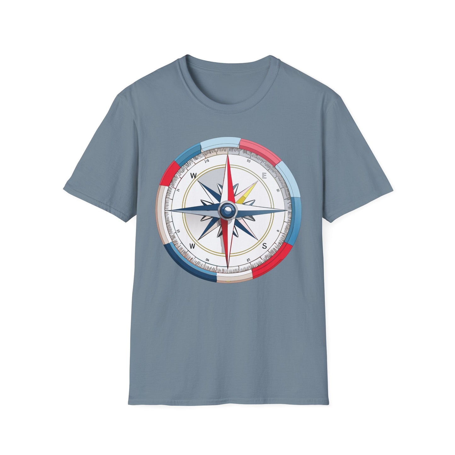 Compass Navigator Graphic Tee Unisex 100 Cotton 2