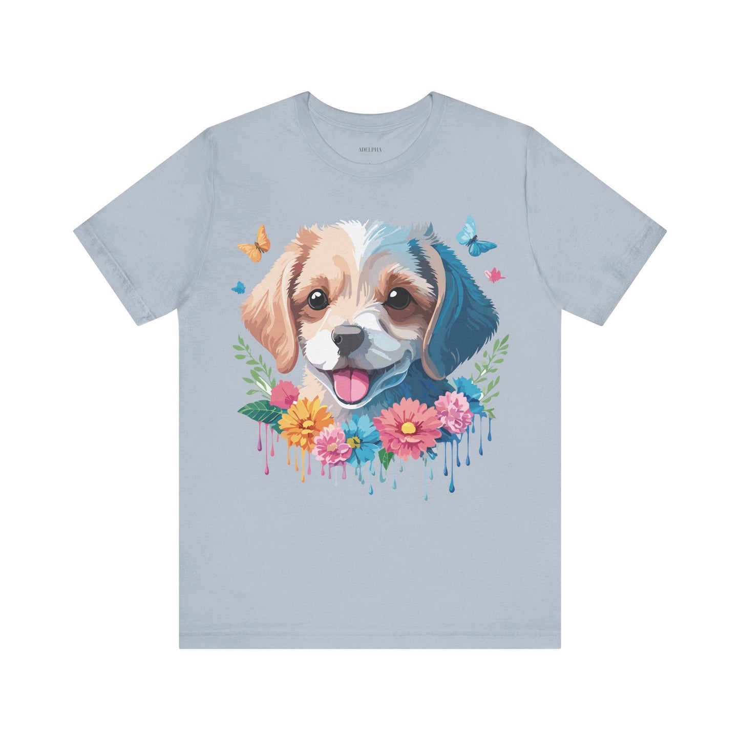 Dog Graphic Unisex 100 Cotton T-Shirt 1