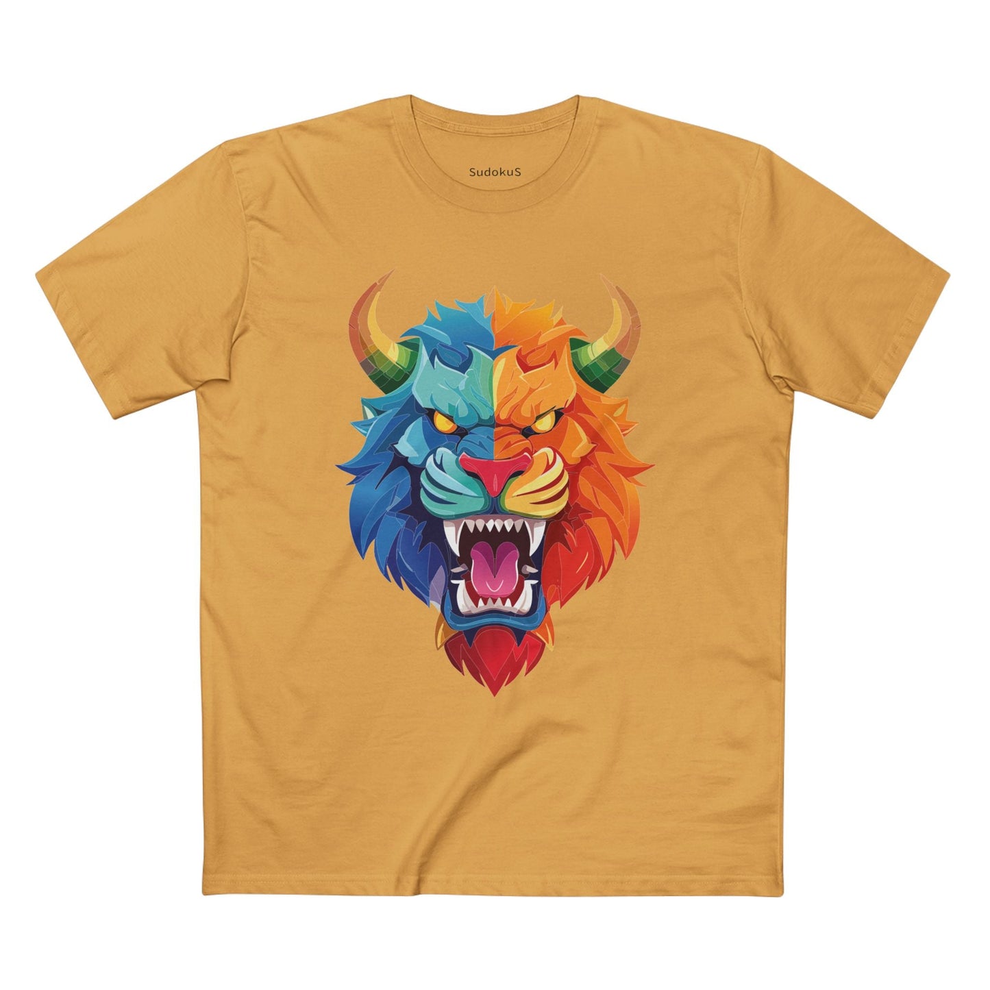 Cartoon Monsters Graphic Unisex 100 Cotton Staple Tee 17
