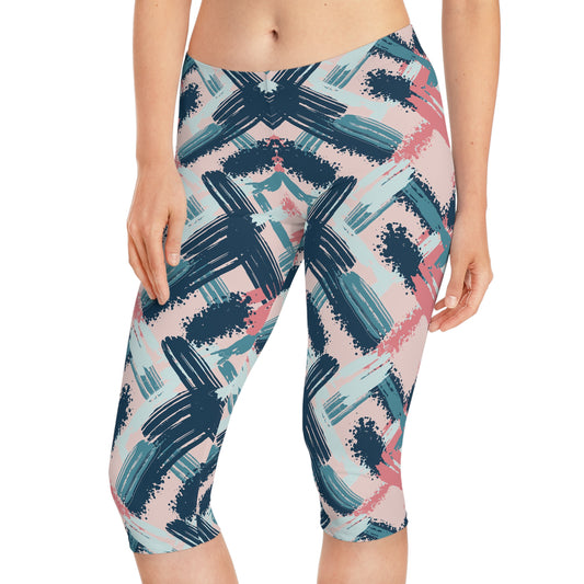 Abstract Leggings