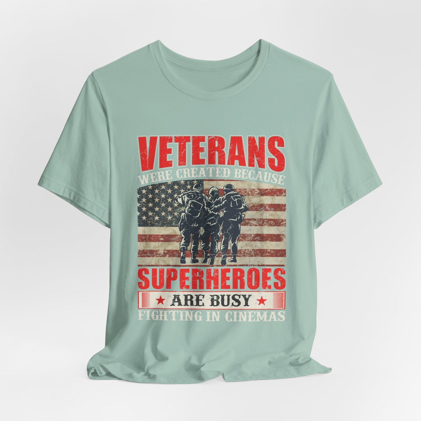 Army Veteran Patriotic Graphic Design Unisex Cotton T-Shirt v41