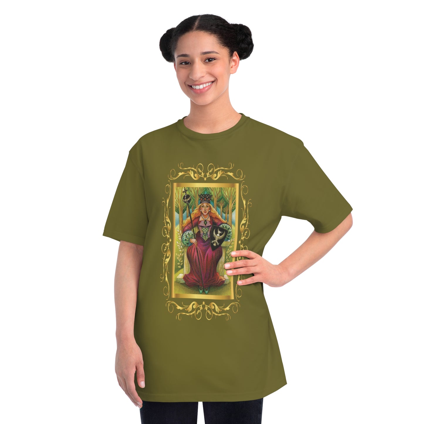 Camiseta unisex de algodón orgánico con cartas del tarot