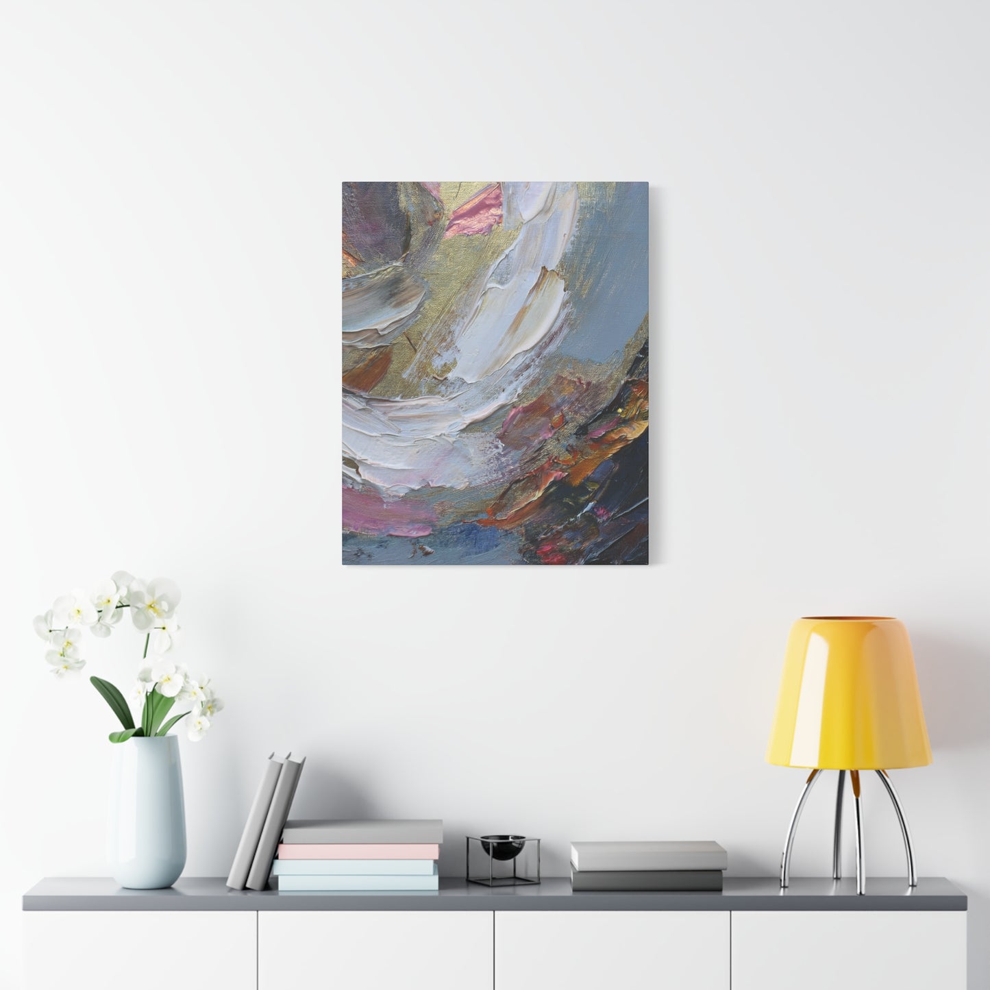 Abstract Oil Painting Print Canvas 20x24,20x30,24x30 24x32,24x36,30x40 32x48,36x48,40x60 Pine-Wood Inner Frame ABS-87