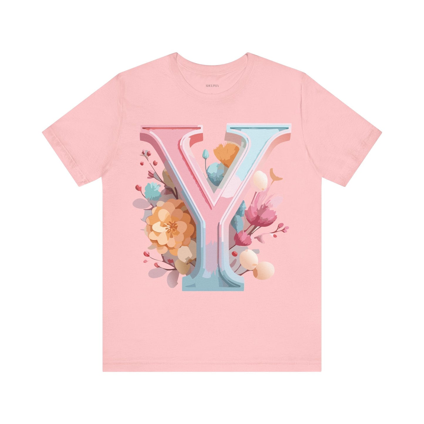 Unisex Letter Y Graphic Tee From Adelpha Vintage Inspired Artwork T Shirt For Everyday Wear