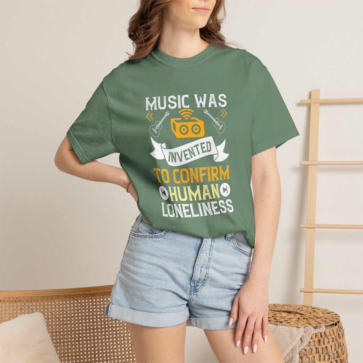 Music Graphic Design Unisex Cotton T-shirt m38