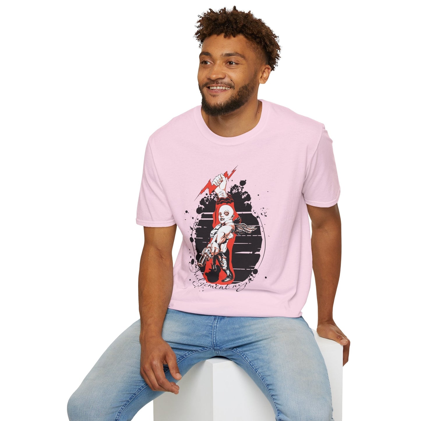 Gildan Softstyle Art Design Graphic Tee Shirt Unisex 100 Percent Ring Spun Cotton