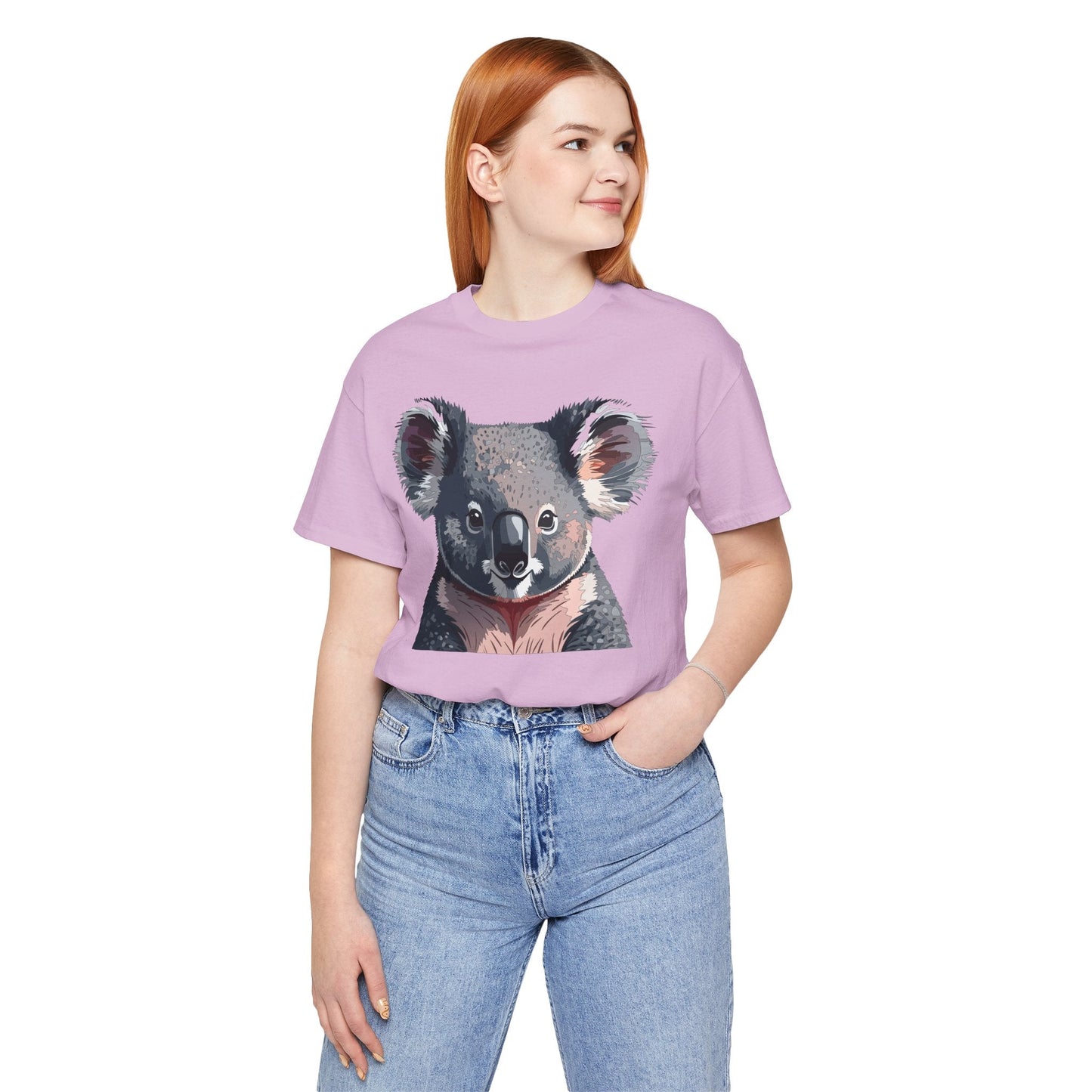 Unisex Animal Shirt Graphic Tee With Wildlife Art Design Animal Print Short Sleeve Casual Wear