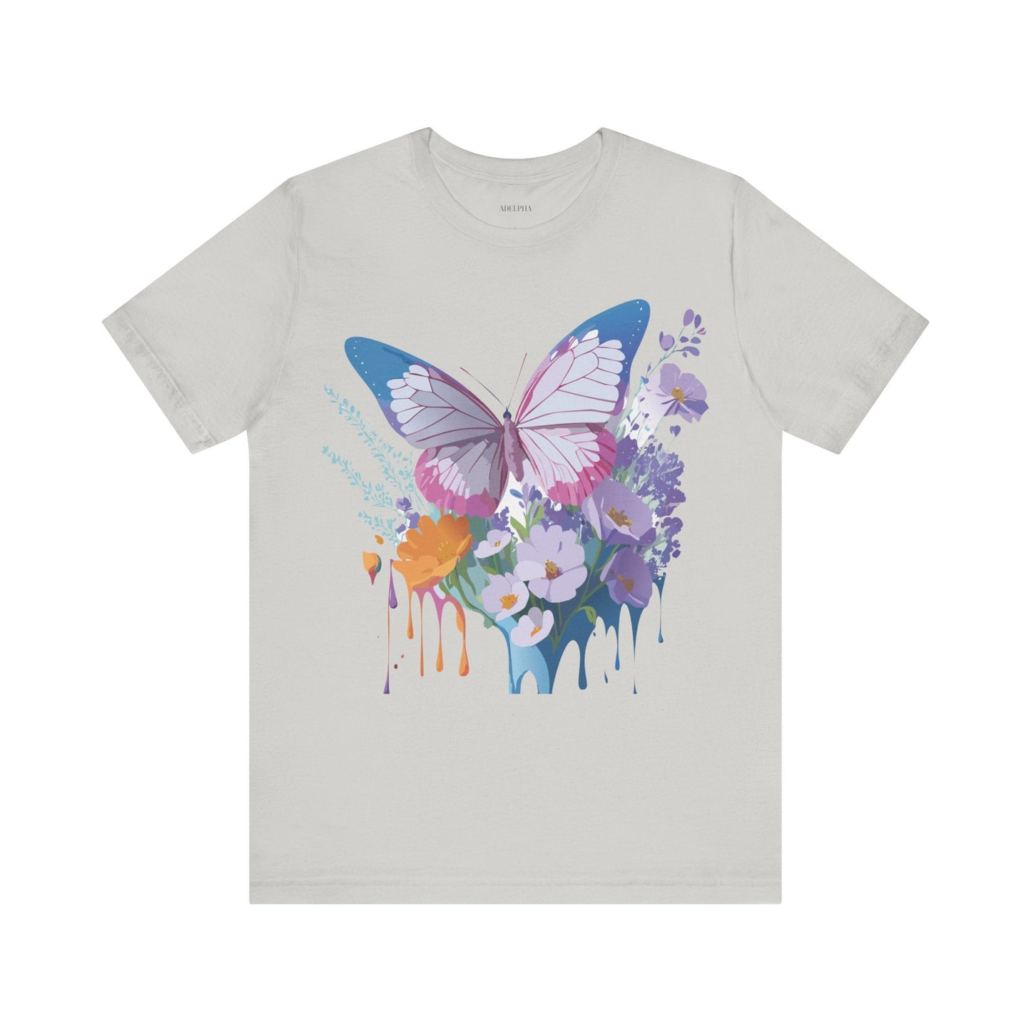 Unisex Butterfly Graphic Tee Adelpha Art Design Vintage Inspired Jersey Tee