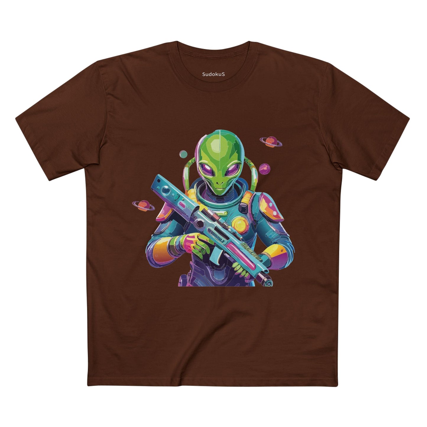 Aliens Graphic Unisex 100 Cotton Staple Tee 58