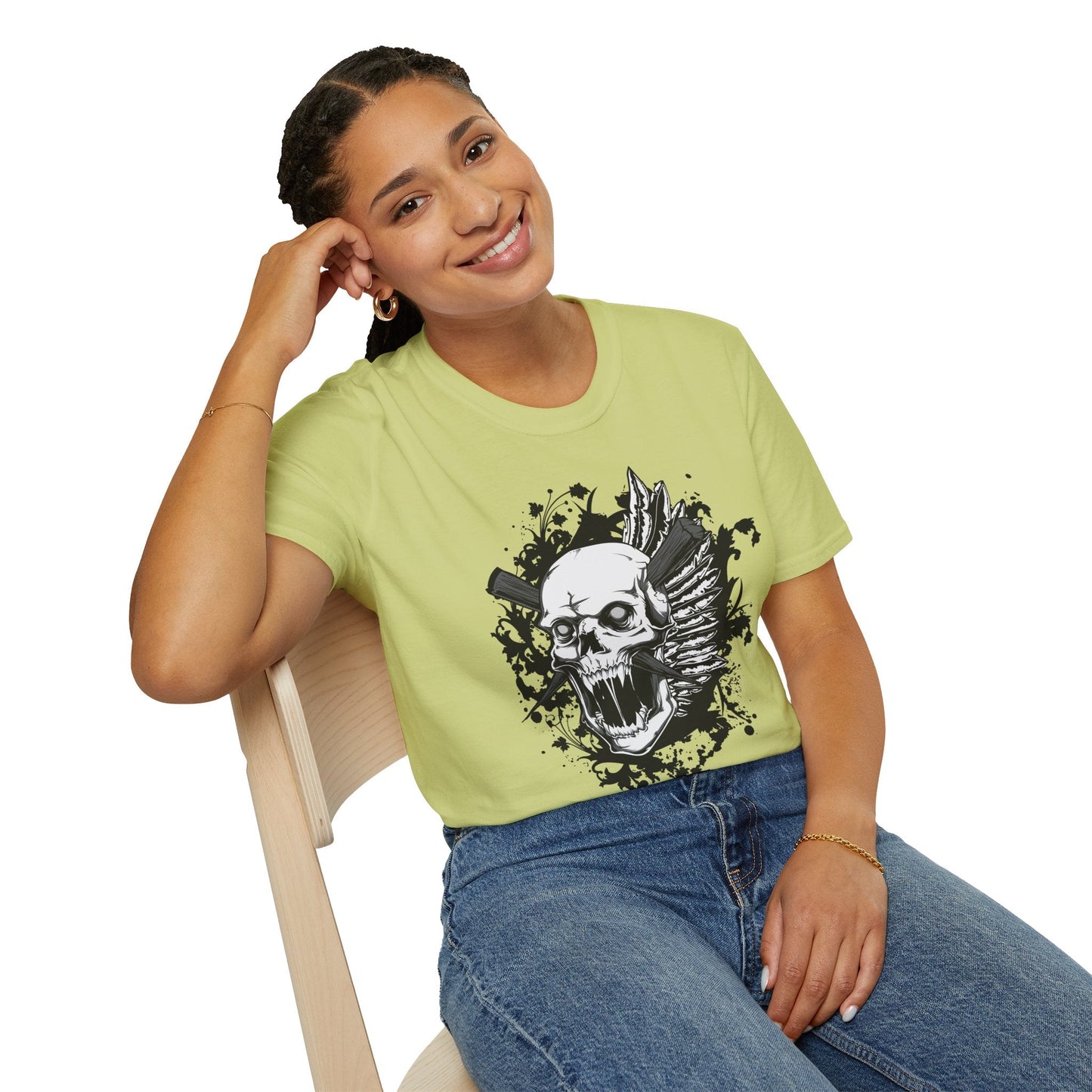 Art Design Graphic Tee Shirt Unisex Softstyle Gildan 64000 100 Percent Ring Spun Cotton