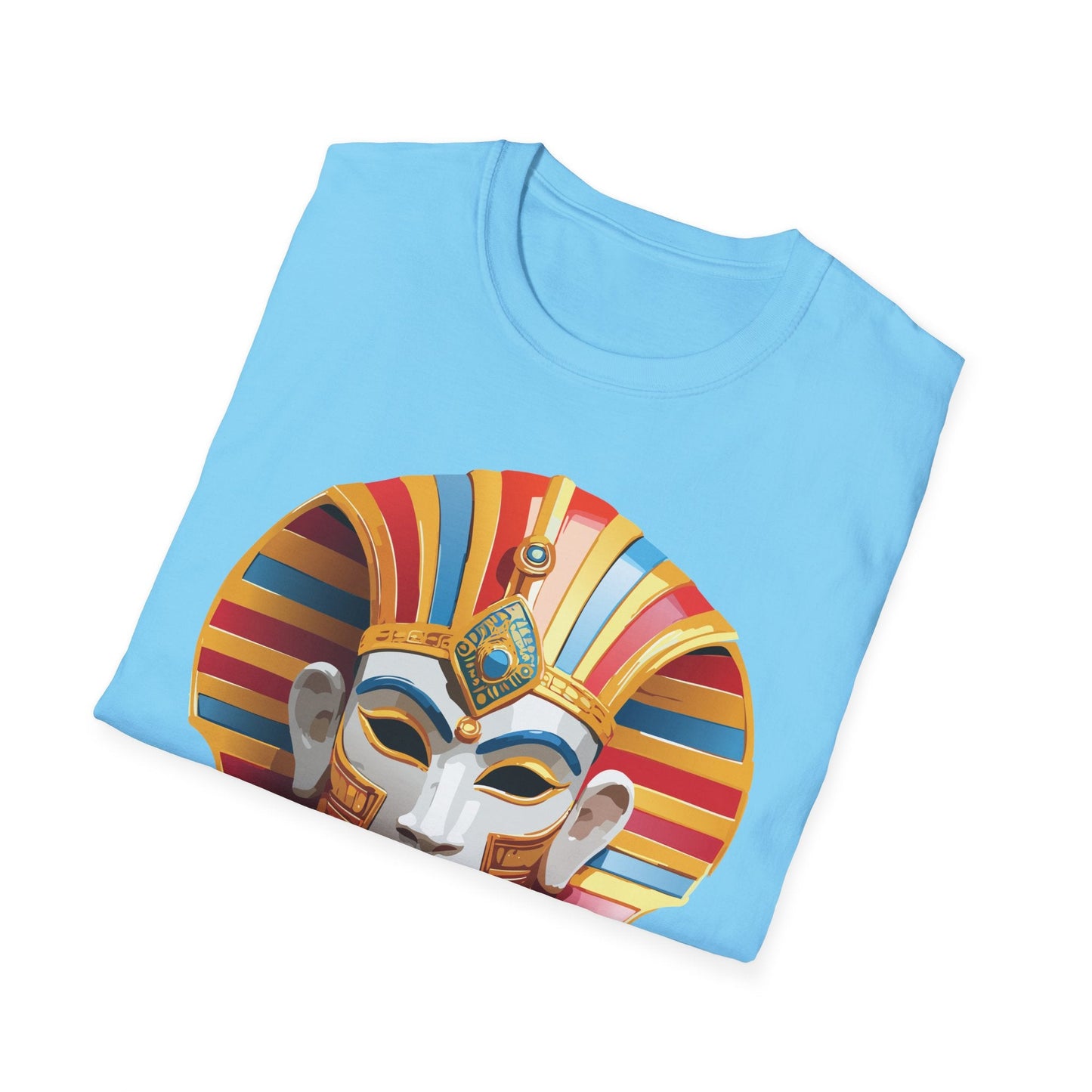 Mask Tee Shirt Unisex Art Design Masquerade Tee Gildan Softstyle 64000 Lightweight Cotton