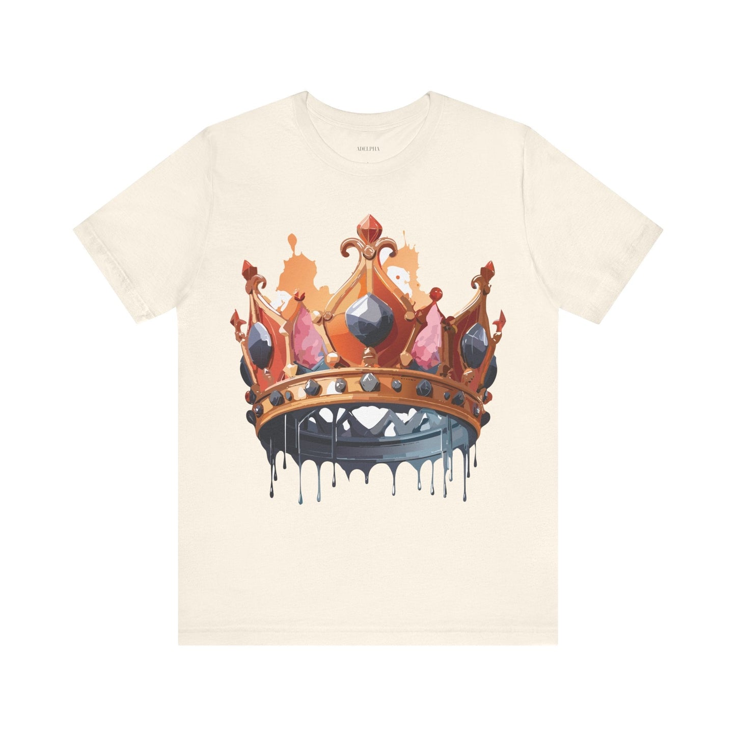 Crown Graphic Unisex 100 Cotton Vintage Artwork Tee 10
