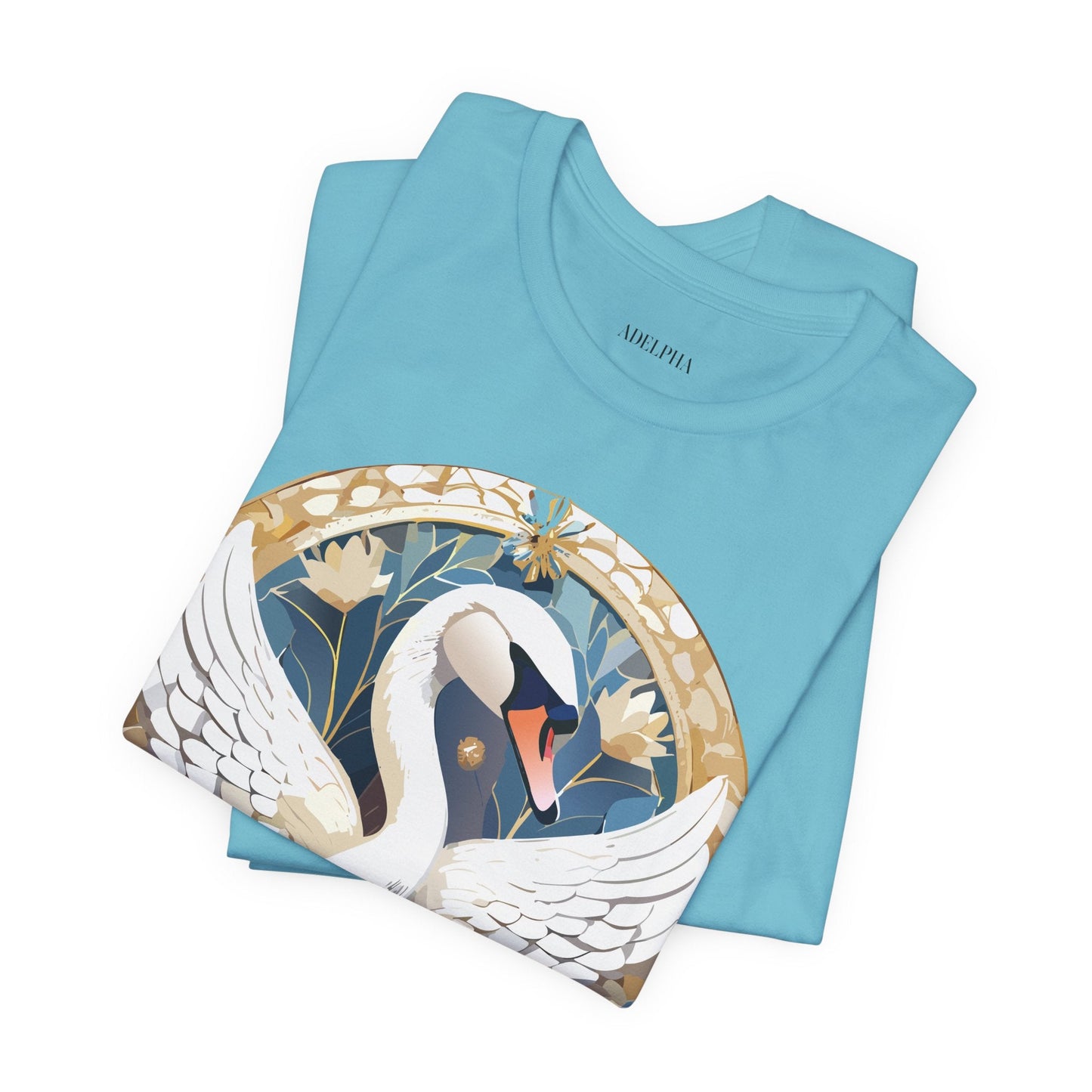 Adelpha Medallion Graphic Tee Unisex Jersey Short Sleeve Vintage Inspired Art Design