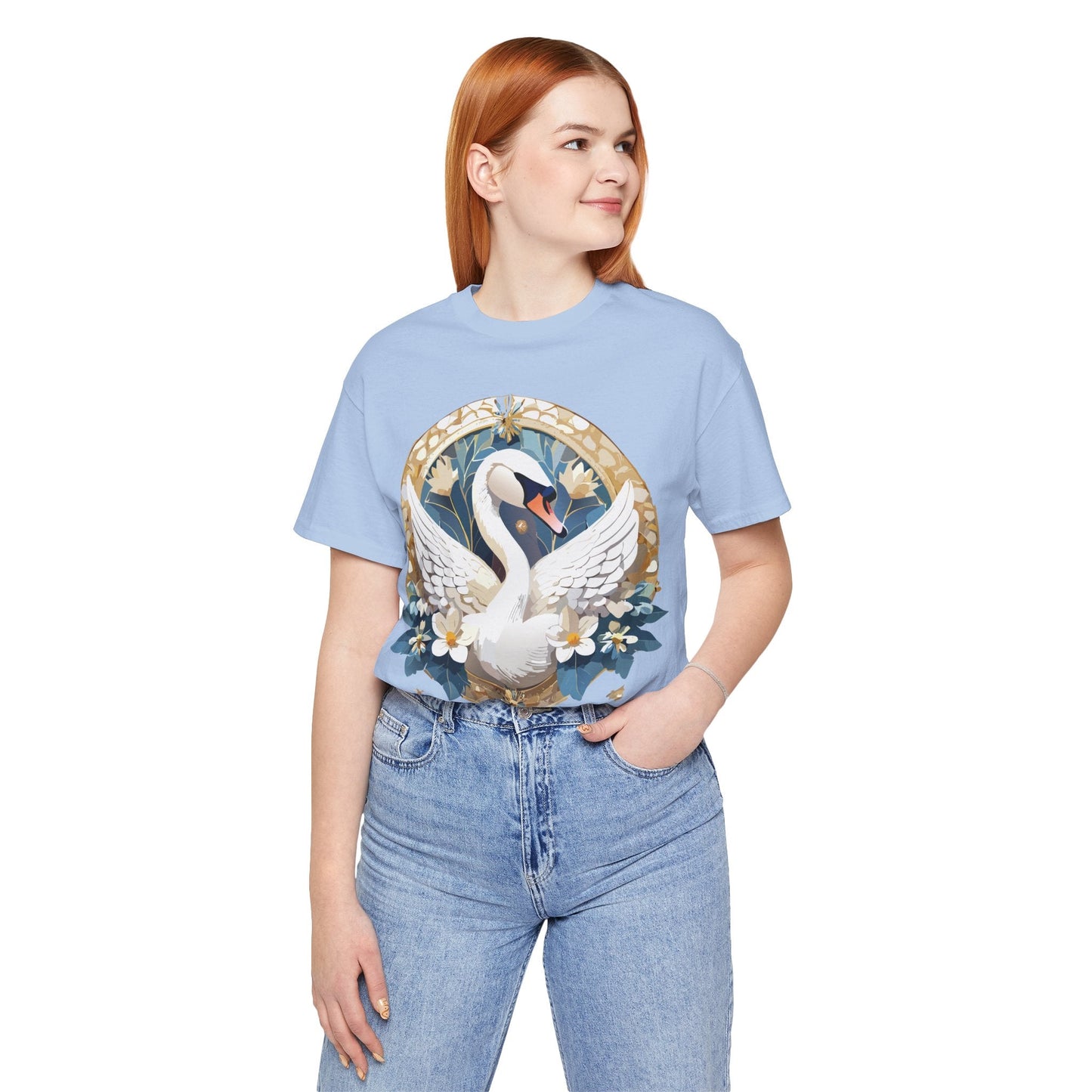 Adelpha Medallion Graphic Tee Unisex Jersey Short Sleeve Vintage Inspired Art Design