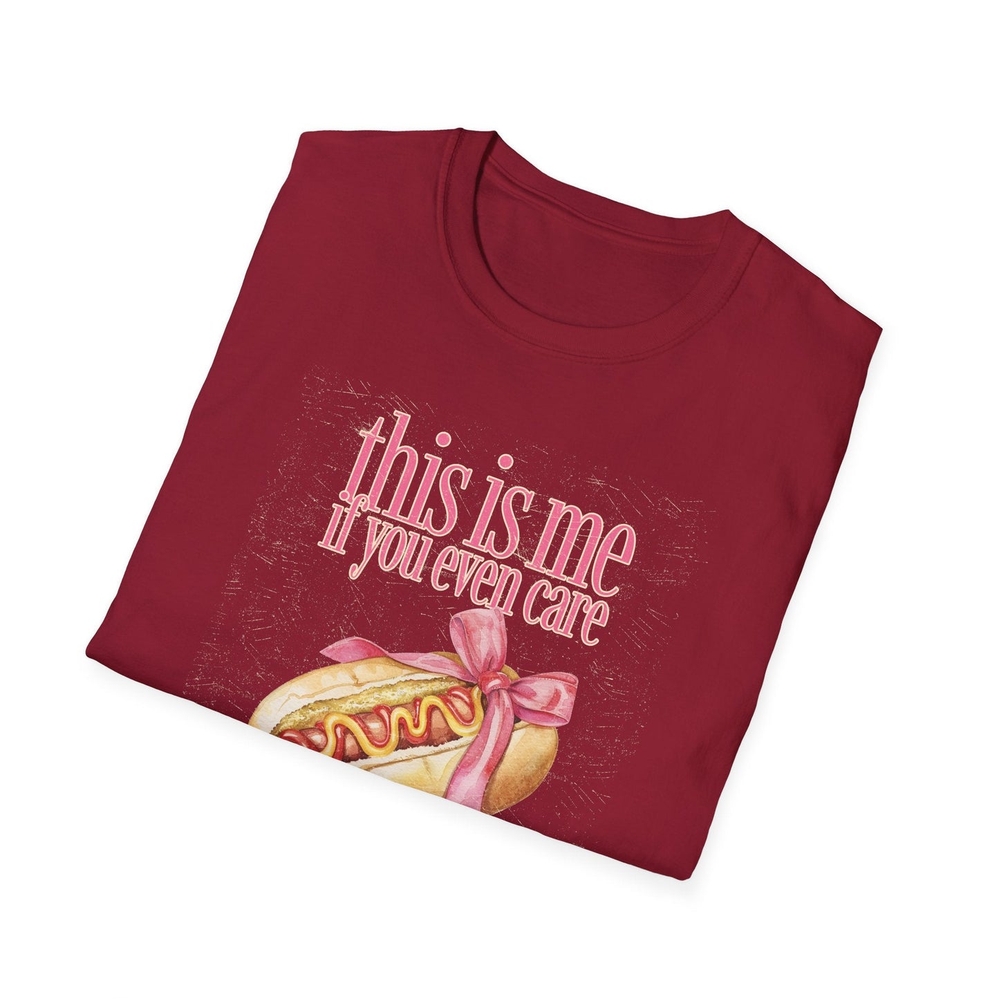 Funny Food T Shirt Unisex Softstyle Tee with Art Design Gildan 64000 100 Percent Ring Spun Cotton Lightweight Comfort