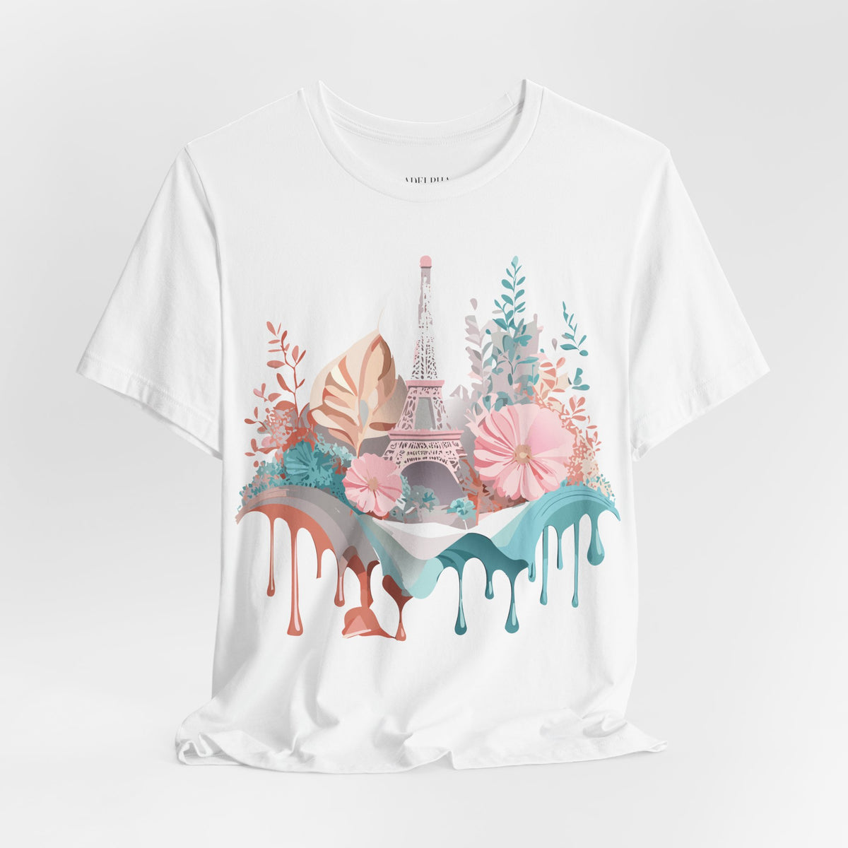 Unisex Cotton Bella+Canvas Tee with Paris