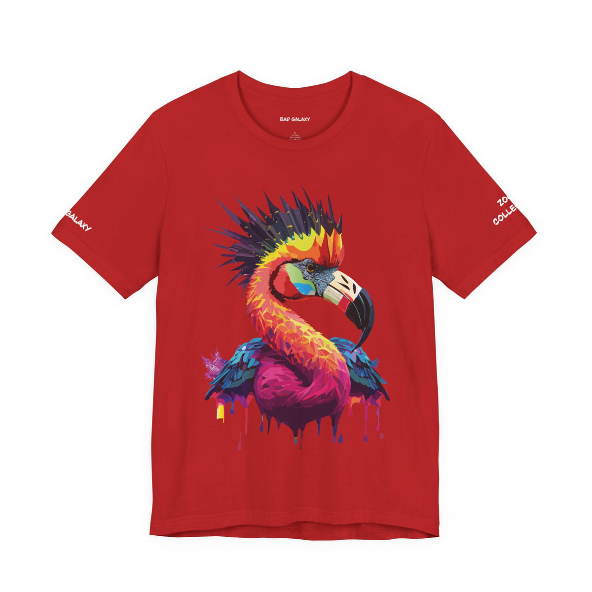 Animal Graphic Unisex Cotton Bella+Canvas Tee with Art Design b11
