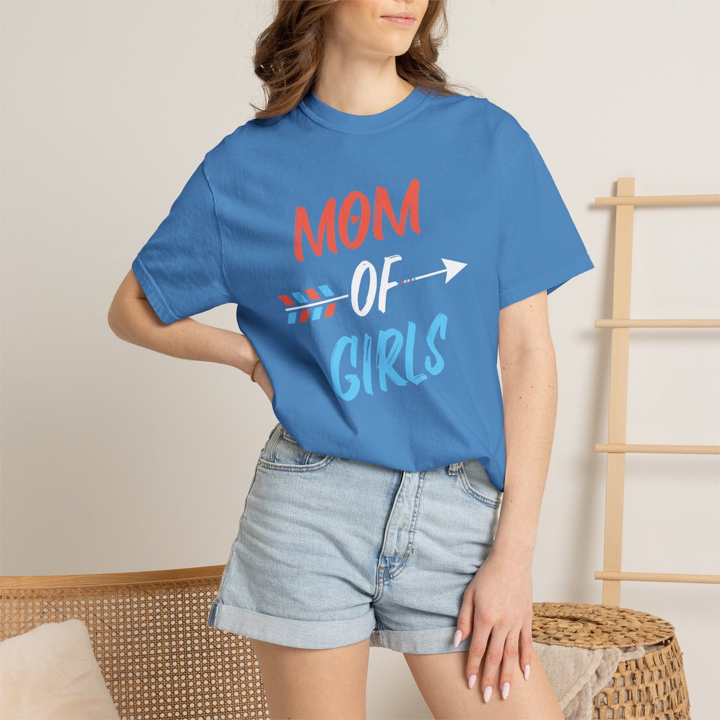 Mom T-shirt Mother's Day Mama Tee Unisex Comfort Colors Garment-Dyed Cotton h17