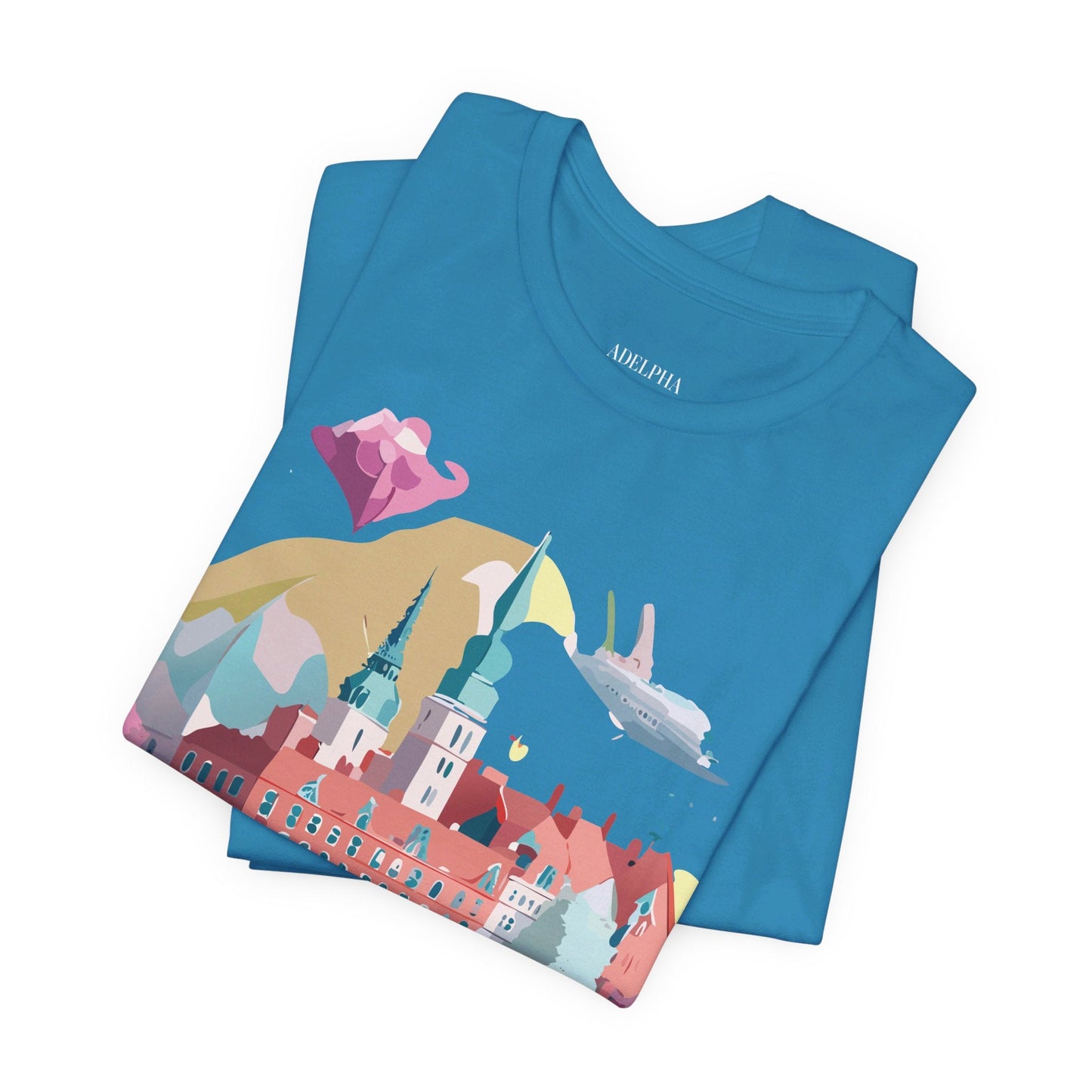 Germany Graphic Tee Unisex Jersey Short Sleeve Vintage Inspired Art Shirt By Adelpha