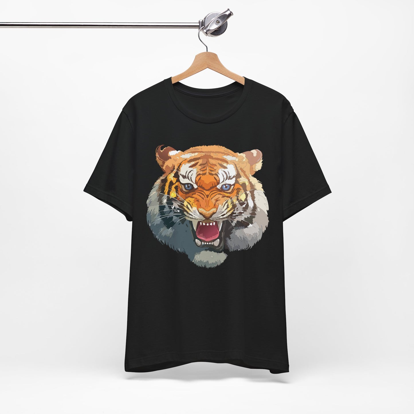 Tiger Shirt, Animal Shirt, T-Shirt with Tiger, Art Design Tee, Animal Tees, Safari T-Shirt, Graphic Design Tee 14