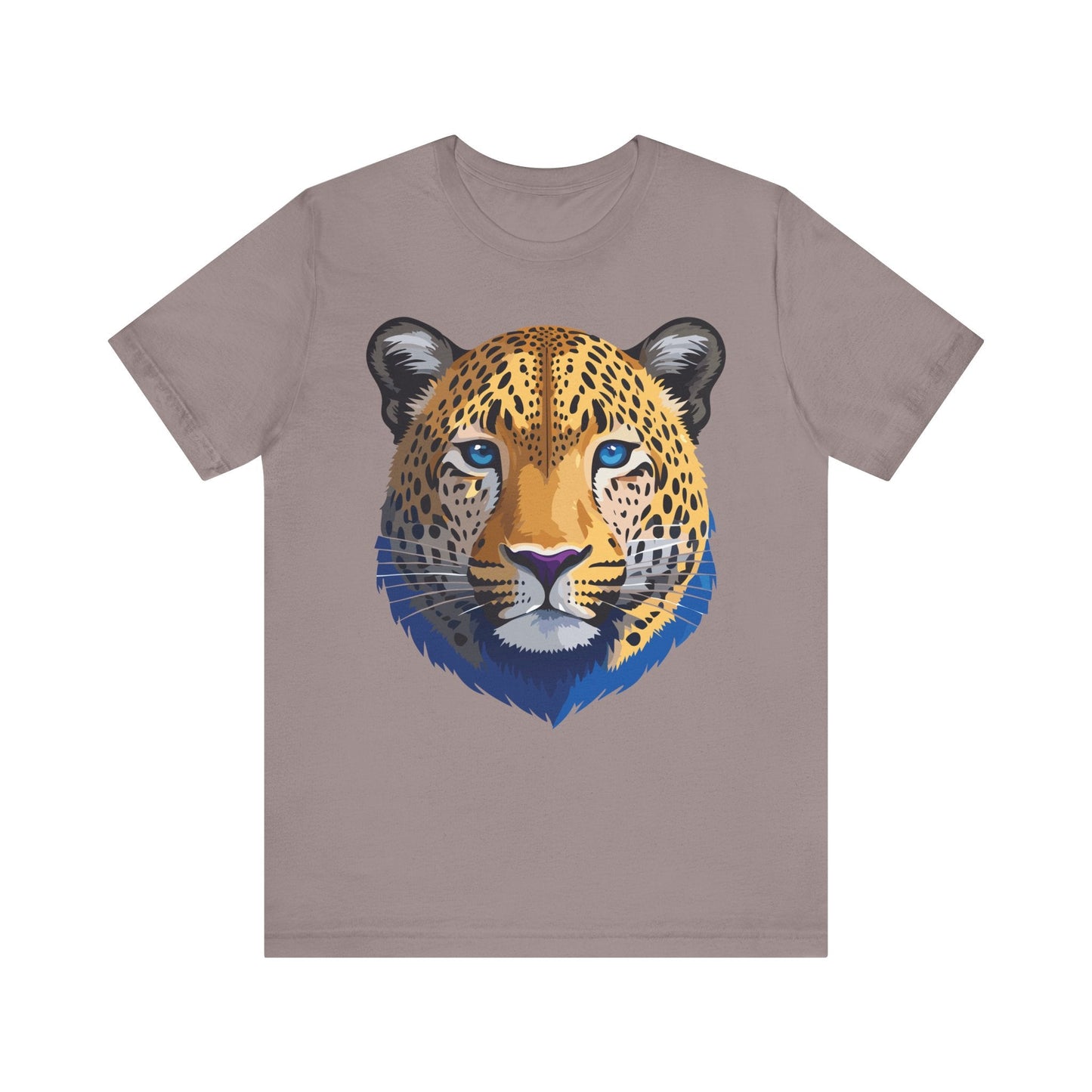 Unisex Animal Graphic Tee Shirt With Wildlife Art Design For Everyday Comfort Short Sleeve