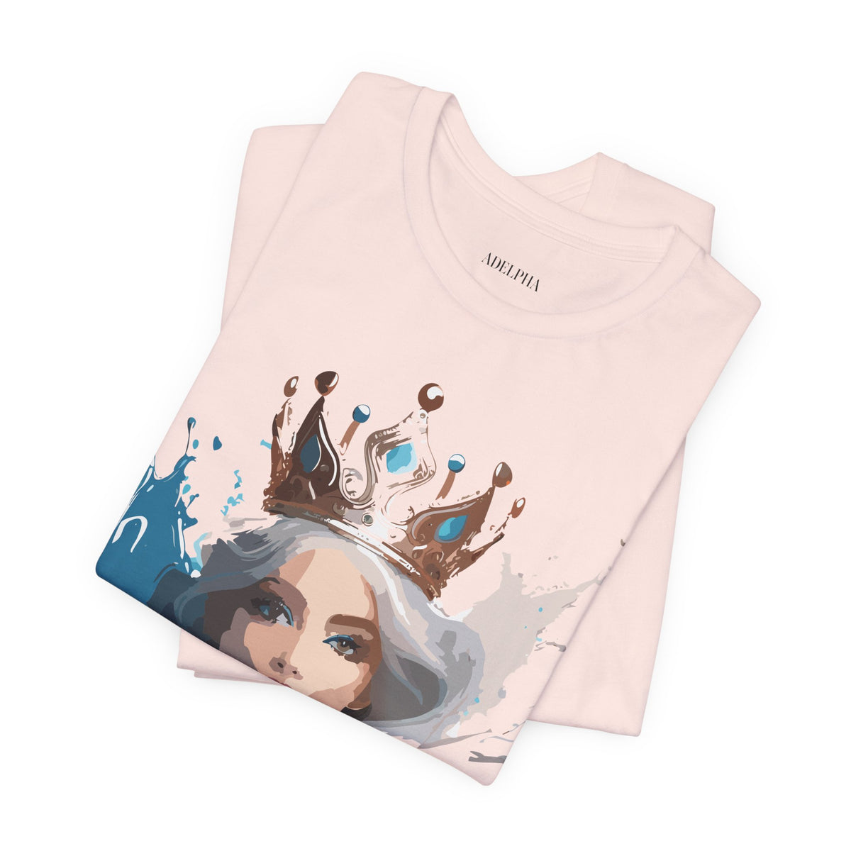 Queen Graphic Unisex Cotton Bella+Canvas Tee with Art Design m181