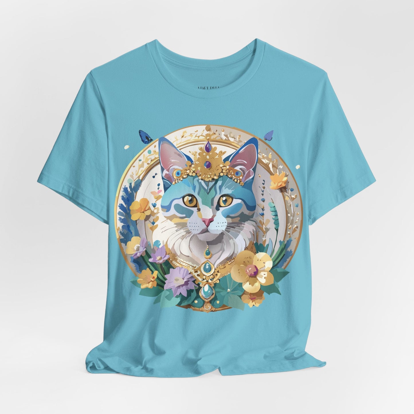 Unisex Graphic Tee With Adelpha Artwork Vintage Inspired Short Sleeve Jersey Shirt