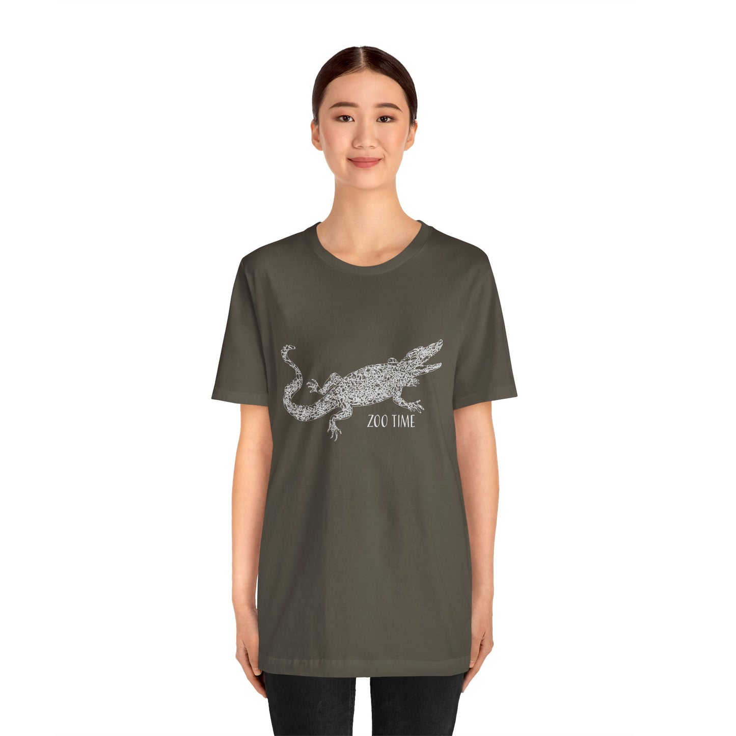 Unisex Tee Shirt with animals Print