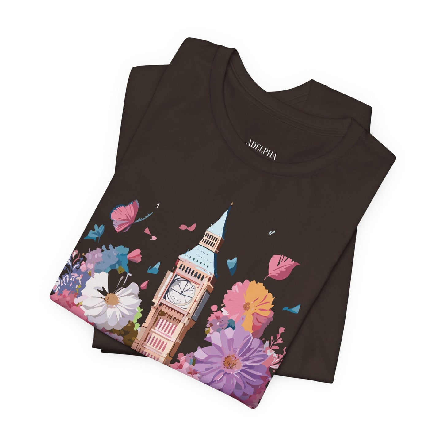 London Tourist Unisex Graphic Tee Vintage Inspired Art Jersey Short Sleeve