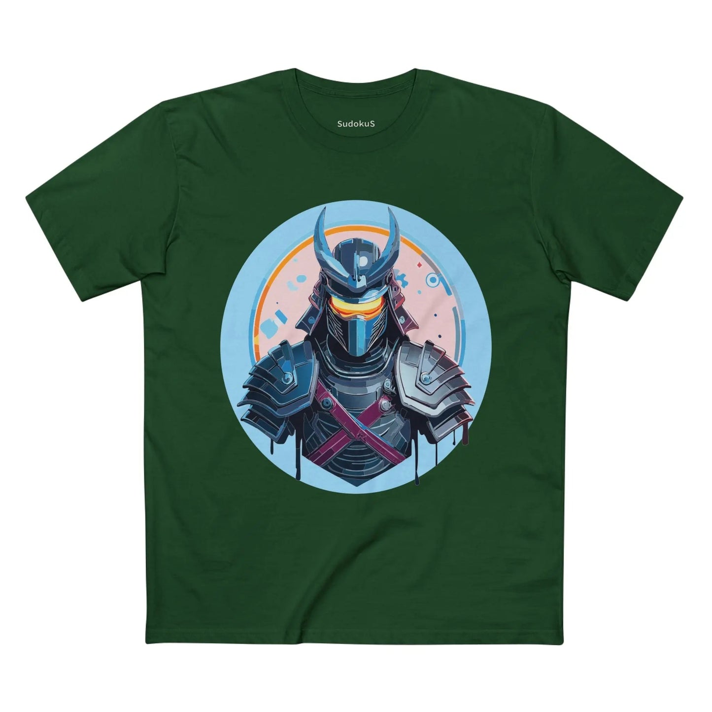 Samurai Graphic Unisex 100 Cotton Staple Tee 13