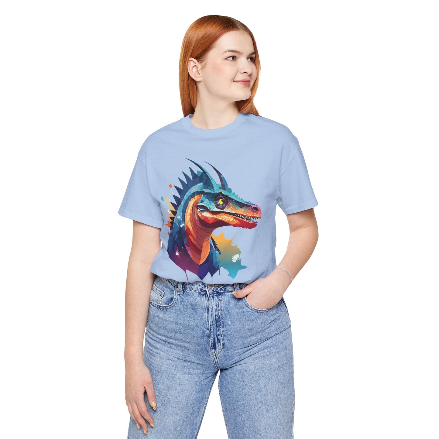 Unisex Animal Tee Shirt With Animals Art Design Wild Animals Shirt For Everyday Wear
