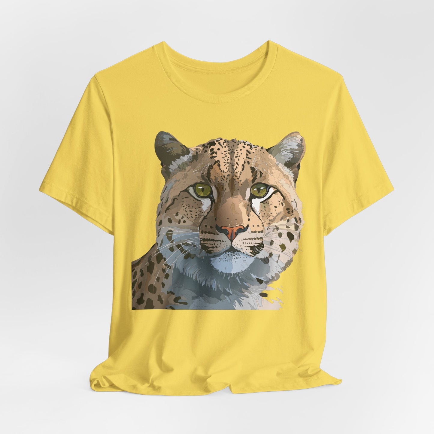Unisex Animal Shirt With Animals Art Design Tee Short Sleeve Wildlife Print Tee Shirt